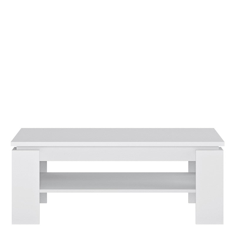 Fribo Large Coffee Table in White