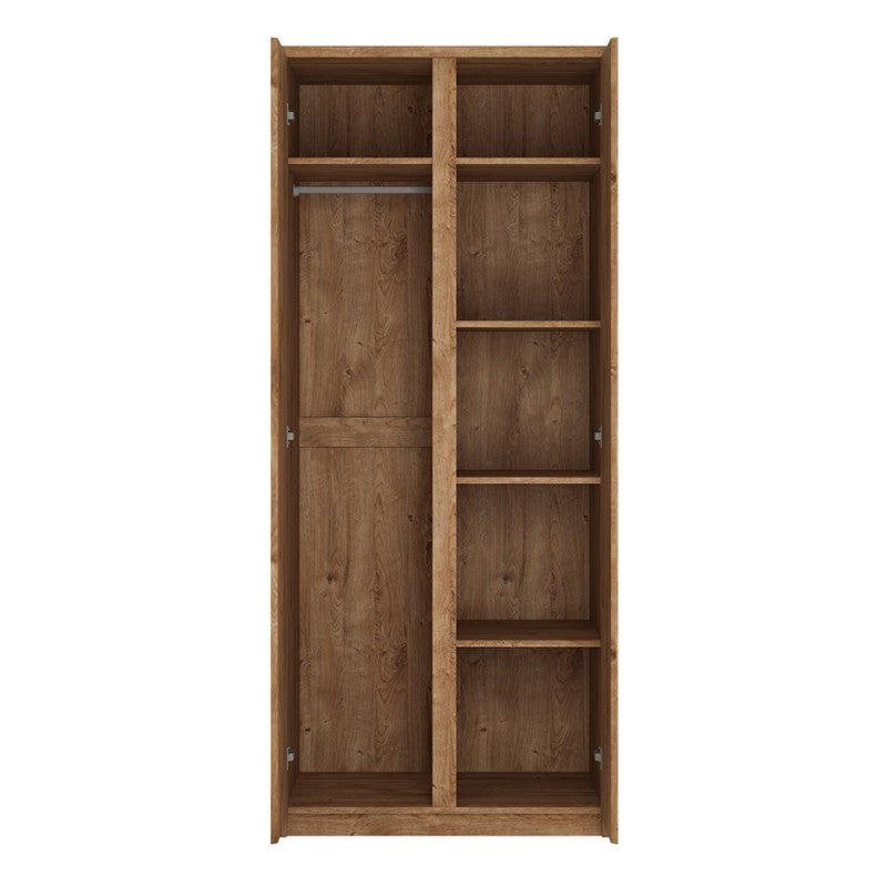 Fribo 2 Door Wardrobe In Oak