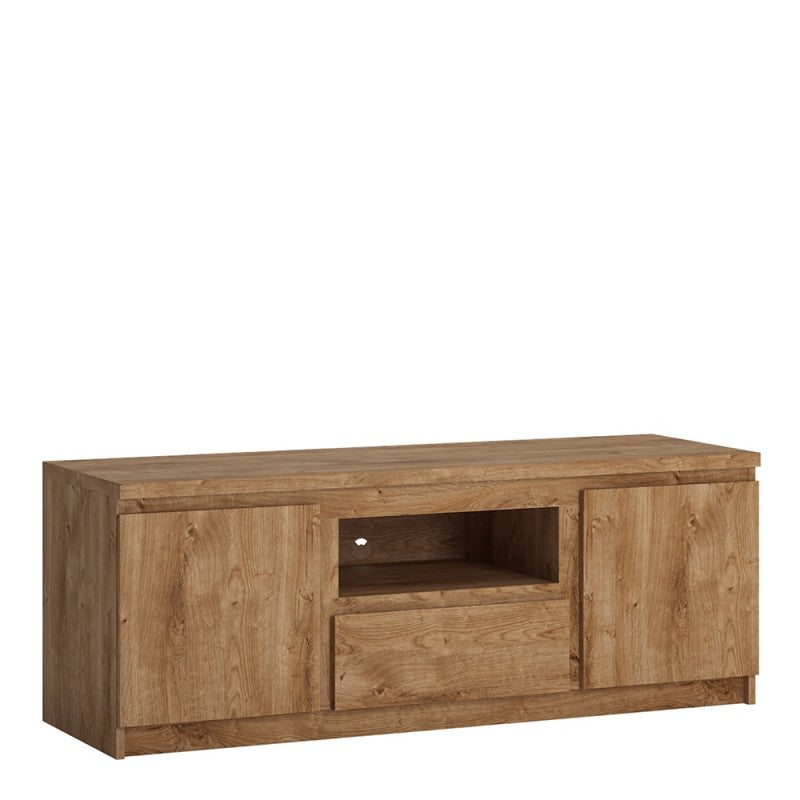 Fribo 2 Door 2 Drawer TV Cabinet In Oak