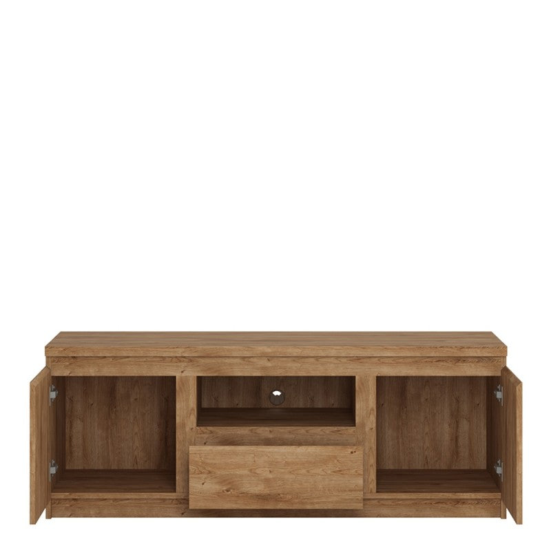 Fribo 2 Door 2 Drawer TV Cabinet In Oak