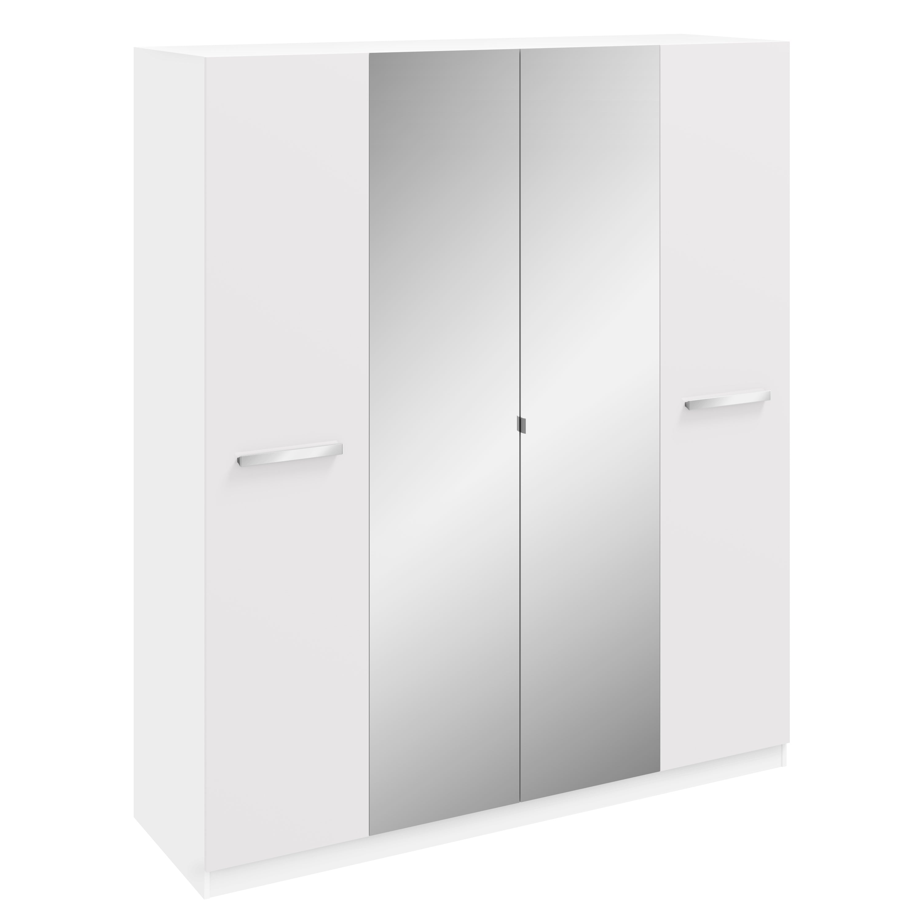 Aspen 4 Door Mirror Wardrobe