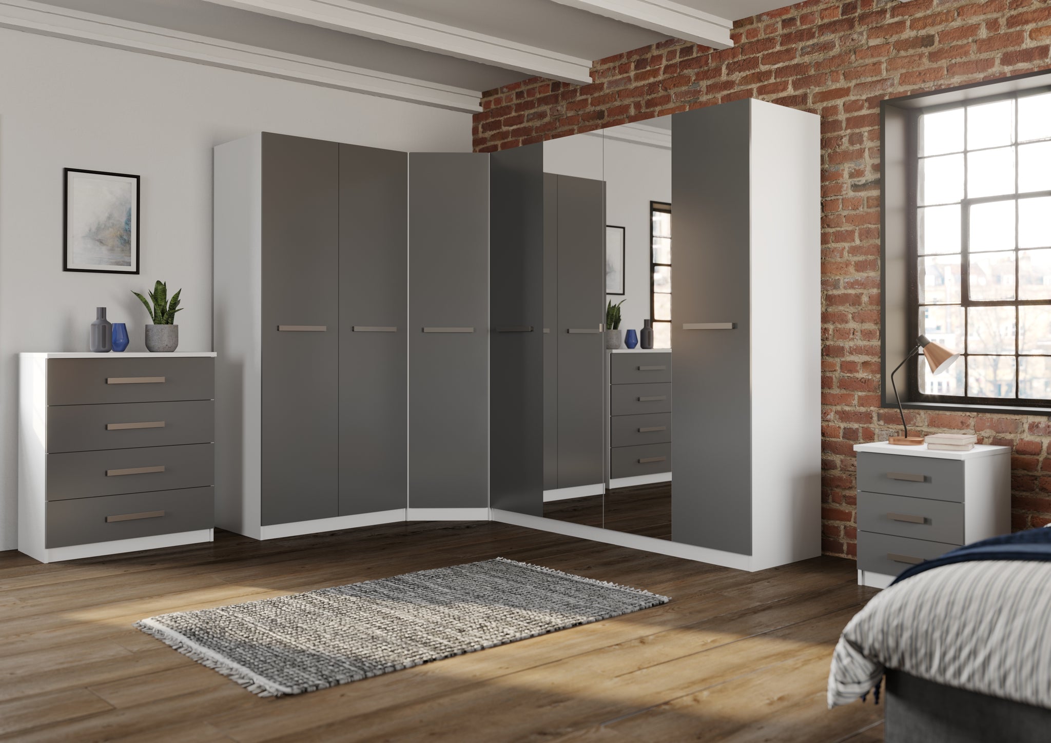 Crushed shop diamond wardrobe