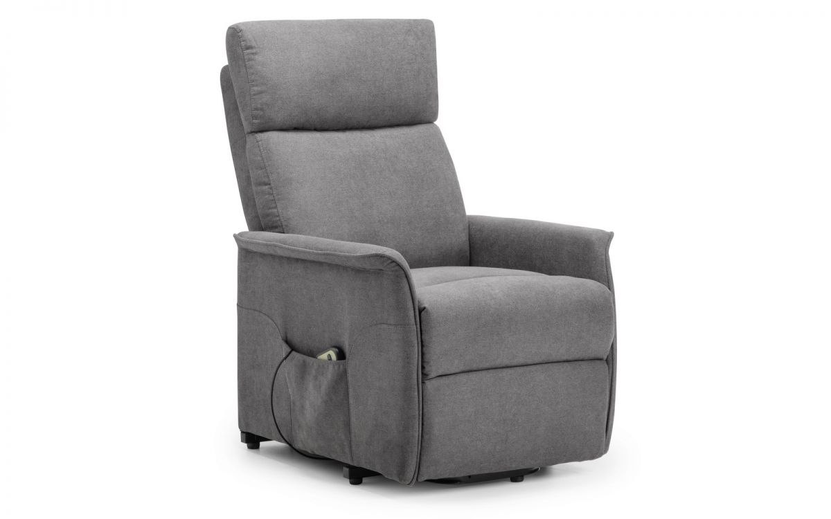 Helena Rise & Recliner In Charcoal